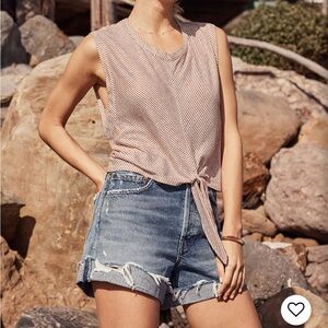 Agolde Parker Long Short with Cuff